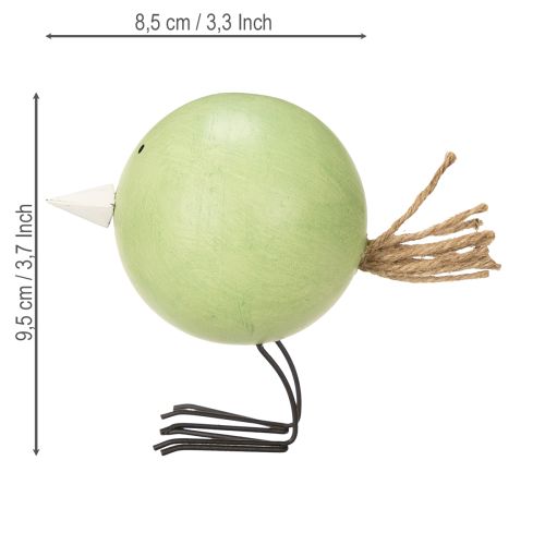 Artikel Decoratieve kuikenfiguurtjes met een rond ontwerp voor lichte en speelse accenten, 9,5 cm, 3 stuks