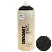 Artikel Verfspray effectspray granietverf Montana Black 400ml