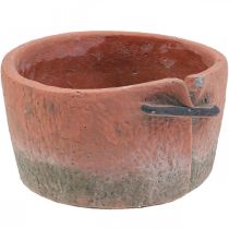 Artikel Betonnen bloempot cachepot terracotta pot Ø18,5cm H10,5cm