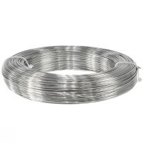 Artikel Hobbydraad zilver aluminiumdraad decoratief draad Ø1,5mm 1000g