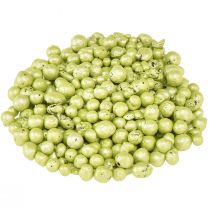 Artikel Briljante sierkralen 4mm - 8mm groen 1l