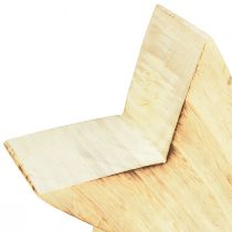 Artikel Rustieke decoratieve ster van hout - natuurlijke houtlook, 20x7 cm - veelzijdige kamerdecoratie