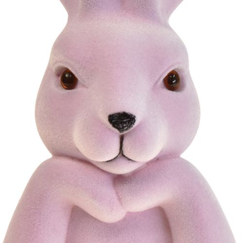 Artikel Bunny Buste Thinking Bunny Paars Licht Pasen 16,5×13×27cm