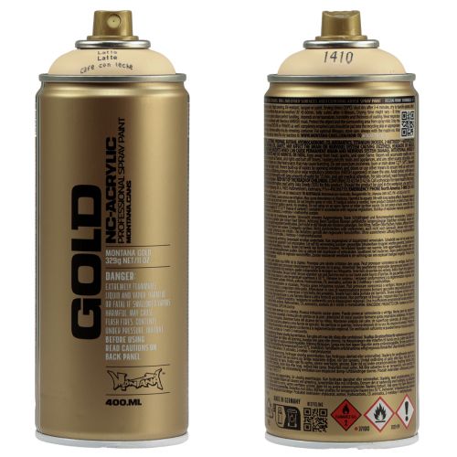 Artikel Spuitverf Spray Beige Montana Gold Latte Matt 400ml