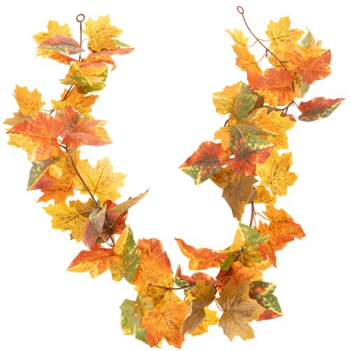 Artikel Kunstmatige esdoornkrans, herfstdecoratie, 165 cm