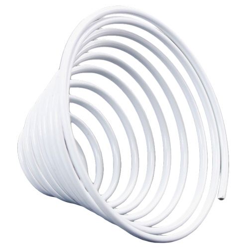 Floristik24 Aluminium draadschroef metaal schroef wit 2mm 120cm 2st