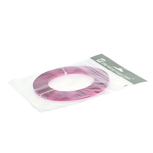 Artikel Aluminium platdraad roze 5mm 10m