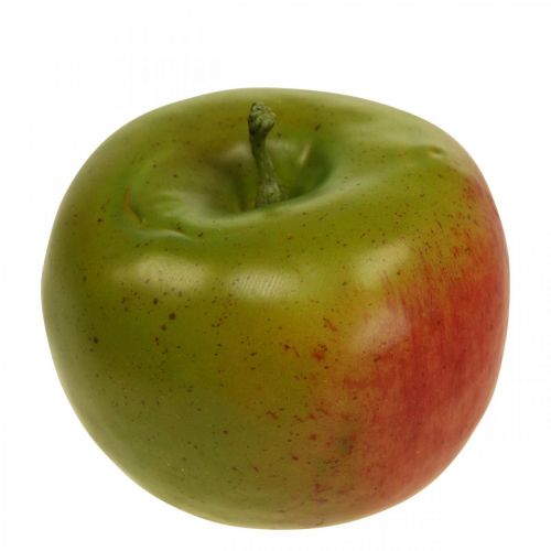 Decoratief appel rood groen, decoratief fruit, eetdummy Ø8cm