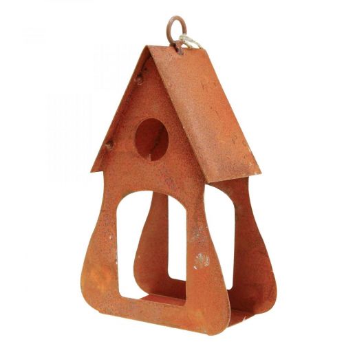 Artikel Decoratief vogelhuisje om op te hangen, vogelhuisje roosterdecoratie 17,5 cm