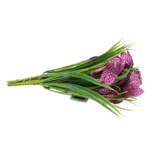 Artikel Dambordbloemen Fritillaria kunstpaars 29cm 6 st