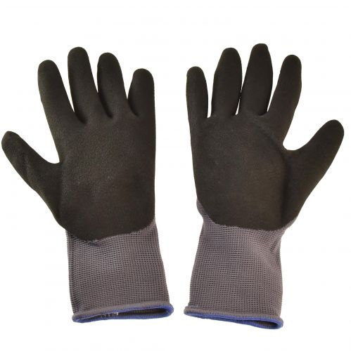 Artikel Tuinhandschoenen maat 8 EN 2121X Grijs Zwart Blauw Nylon