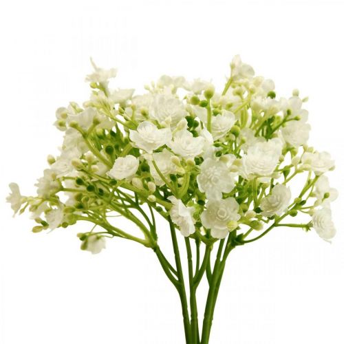 Floristik24 Kunst witte gypsophila Gypsophila L30cm 12 st