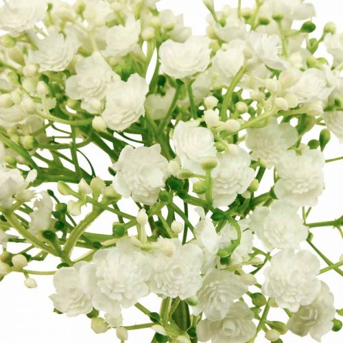 Artikel Kunst witte gypsophila Gypsophila L30cm 12 st