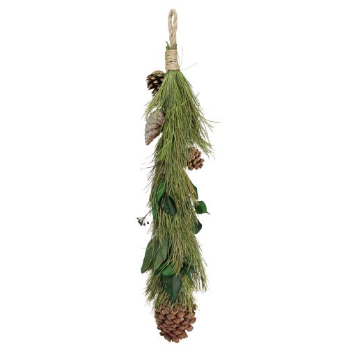 Artikel Hangdecoratie kerstdennen eucalyptus kegels L60cm