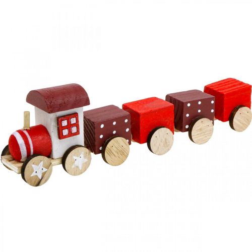Uitstekend financiën Victor Floristik24.nl Houten treindeco kersttrein rood L20cm H6cm 2st - goedkoop  online kopen