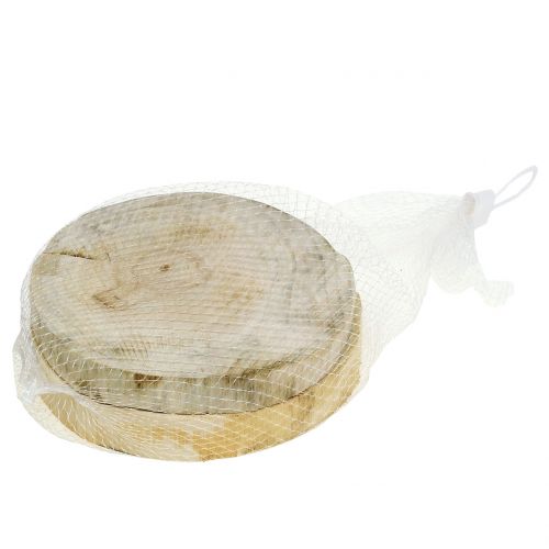 Floristik24 Houten schijven naturel Ø15cm 2st