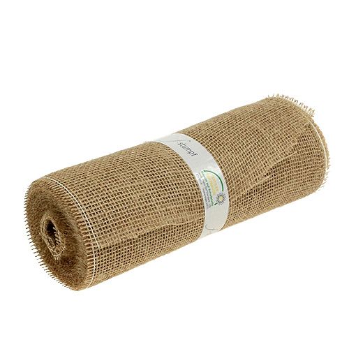 Artikel Tafelloper jute lint naturel 30cm 10m