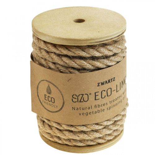 Artikel Jute koord Jute koord natuurlijke natuurlijke vezel decoratief koord Ø7mm 5m