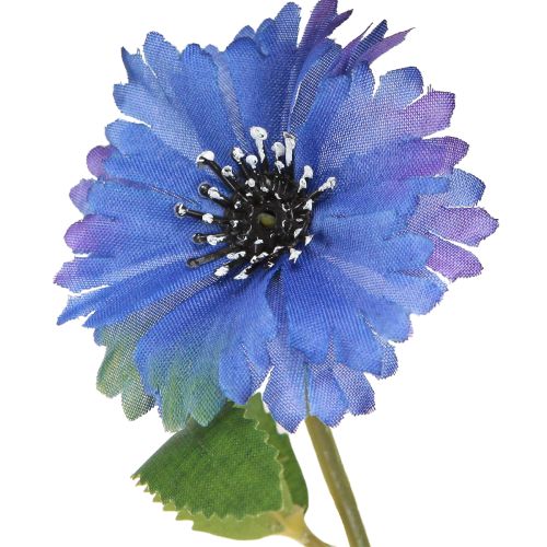 Artikel Korenbloem Kunstweidebloemen in blauw 55cm 6st