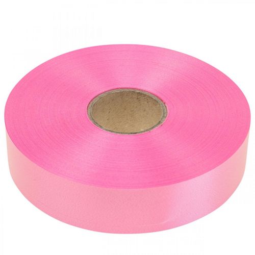 Artikel Decoratief lint krullint roze 30mm 100m