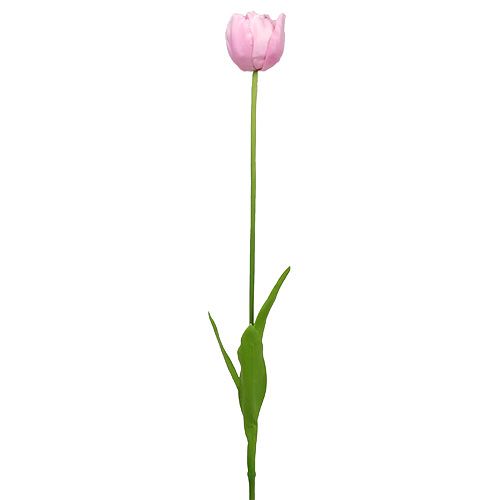 Kunsttulpen gevuld schemerig roze 84cm - 85cm 3st