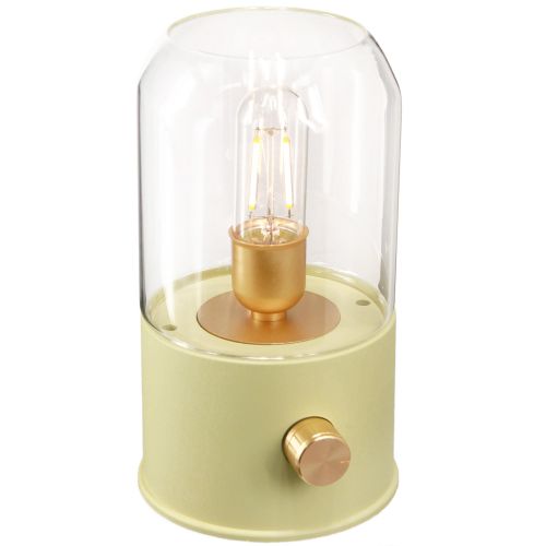 LED tafellamp retro tafellamp warm wit groen H19,5cm