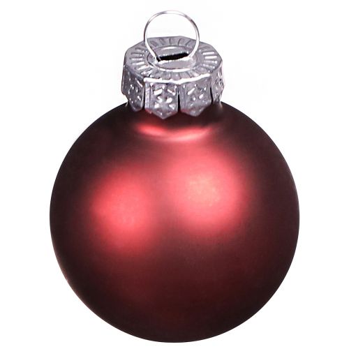 Artikel Mini glazen bollen voor Kerstmis in Berry Ø3cm 22 st