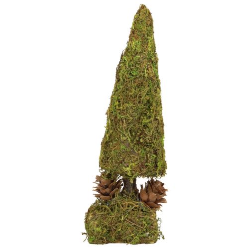 Floristik24 Mini-kerstboom kunstmatige tafeldecoratie mosboom H18cm