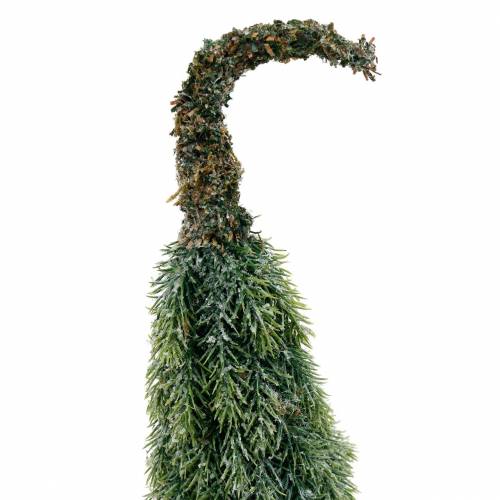 Floristik24 Decoratieve kerstboom met sneeuw bedekt groen, wit 40cm