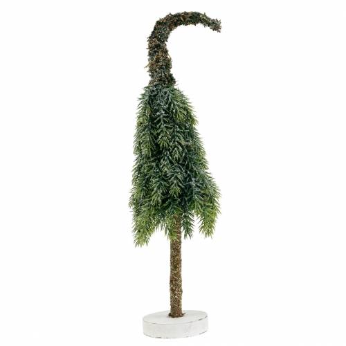 Floristik24 Decoratieve kerstboom met sneeuw bedekt groen, wit 40cm