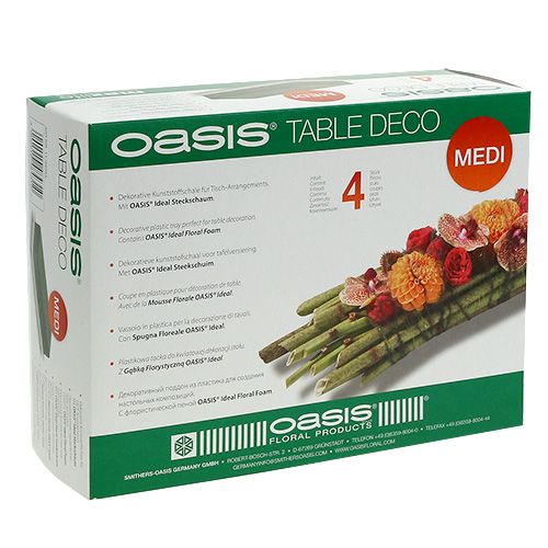 Artikel OASIS® Tafel Deco medi 4 st