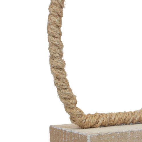 Artikel Paashaas tafeldecoratie Paasdraad boho decoratie konijntje 32cm