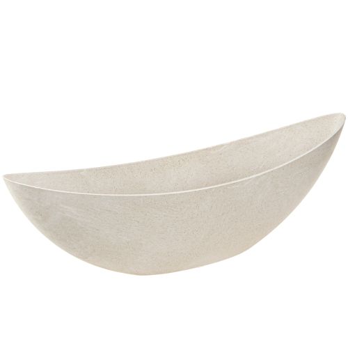 Plantenschaal scheepsdecoratieschaal ovaal 55x15,5x17,5cm