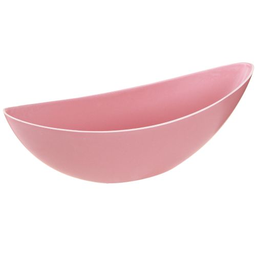 Plantenboot plastic bloemenschaal roze 28×9×9cm 3st