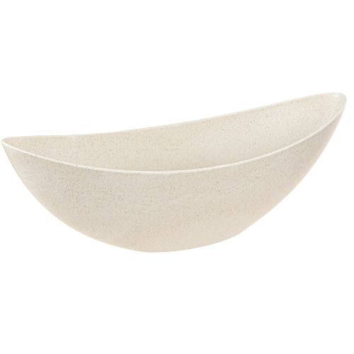 Plantenboot plantenschaal beige gemêleerd L38,5cm 3st