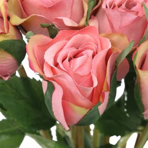 Floristik24 Roos oud roze 42cm 12p