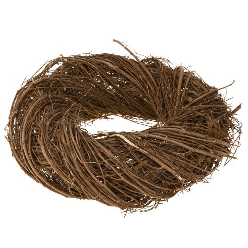 Artikel Rustieke krans iep natuurlijke decoratieve krans van takken Ø30cm