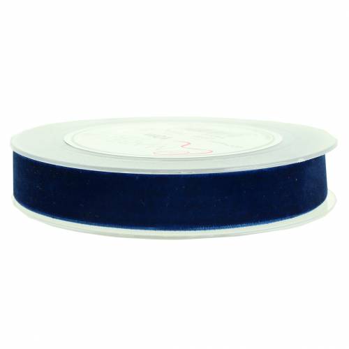 Artikel Fluwelen lint blauw 20mm 10m