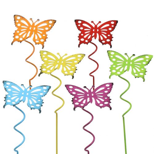 Vertrappen ZuidAmerika Voor een dagje uit Floristik24.nl Bloem vlinder kleurrijk 22cm 12st-63381 - koop goedkoop  online