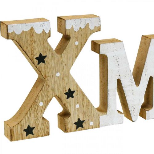 formeel Luxe Gewoon doen Floristik24.nl XMAS letters hout staand hout letters naturel 41,5cm -  goedkoop online kopen