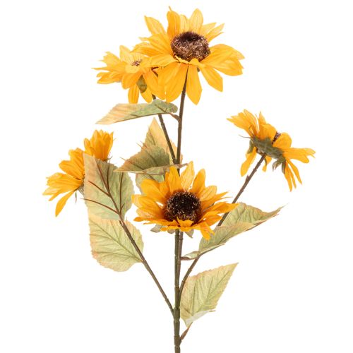 Artikel Kunstmatige zonnebloem, levensechte decoratie, 72 cm, 2 stuks