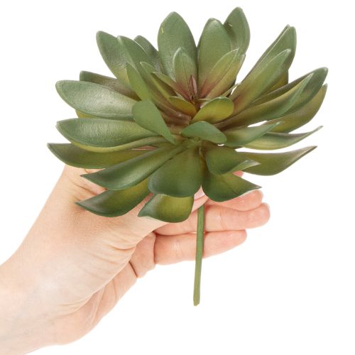 Artikel Kunstmatige vetplant als decoratieve plant, groen, 18 cm, 3 stuks