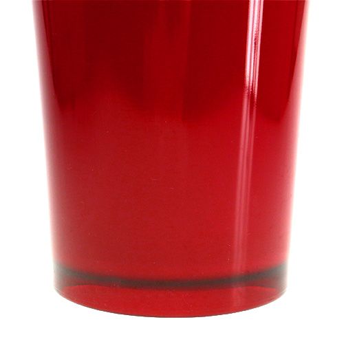 Floristik24 Vaas “Fizzy” Ø13,5cm H20cm rood 1 st