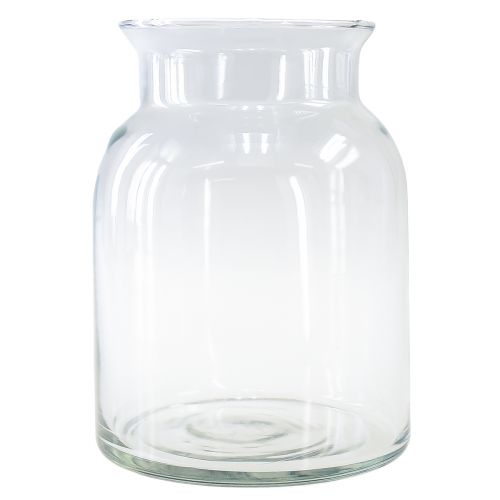 Artikel Decoratieve glazen vaas lantaarn glas helder Ø18,5cm H25,5cm