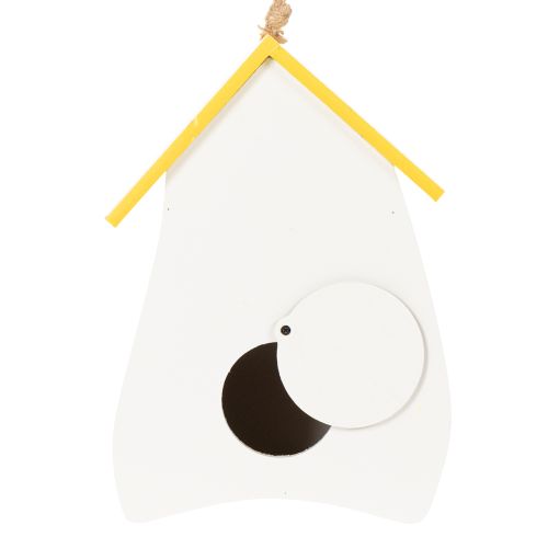 Artikel Decoratief vogelhuisje met bloemenpatroon voor binnen en op het balkon, 21 cm