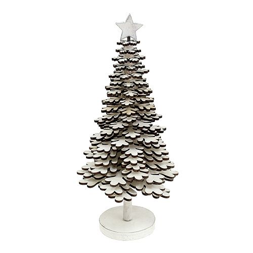militie Scarp compenseren Floristik24.nl Kerstboom sneeuwvlokken wit 25cm - goedkoop online kopen