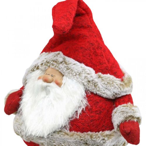 Artikel Kerstman rand kruk decoratief figuur Kerst 28×22×88cm