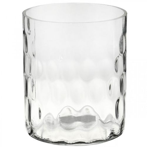 wijs Winkelier Matig Floristik24.nl Lantaarn glas, bloemenvaas, glazen vaas rond Ø11.5cm H13.5cm  - goedkoop online kopen