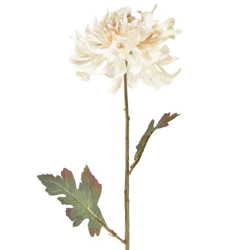 Artikel Chrysant Kunstmatige Decoratieve Bloemen Crème L72cm 2st