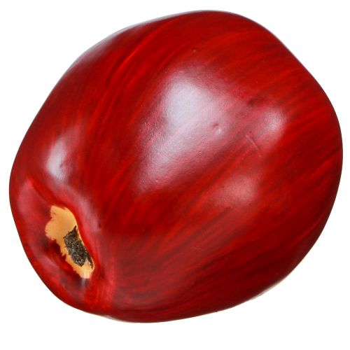 Artikel Deco appel rood Deco fruit Ø8cm H9,5cm Rood Delicious 4st